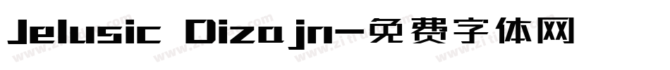 Jelusic Dizajn字体转换